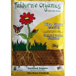 Talborne 10Kg Vita Grow 2:3:2 Organic Fertilizers